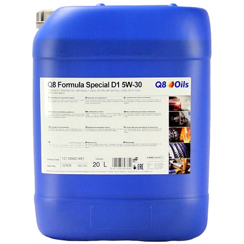 Моторное масло Q8 FORMULA SPECIAL D1 5W-30 20 л
