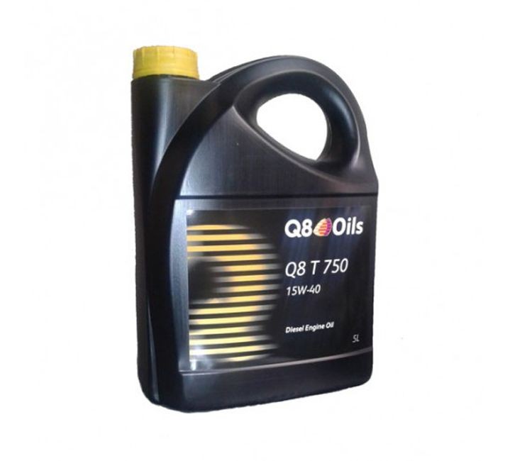 Минеральное моторное масло Q8 T 750 15W-40 5 л